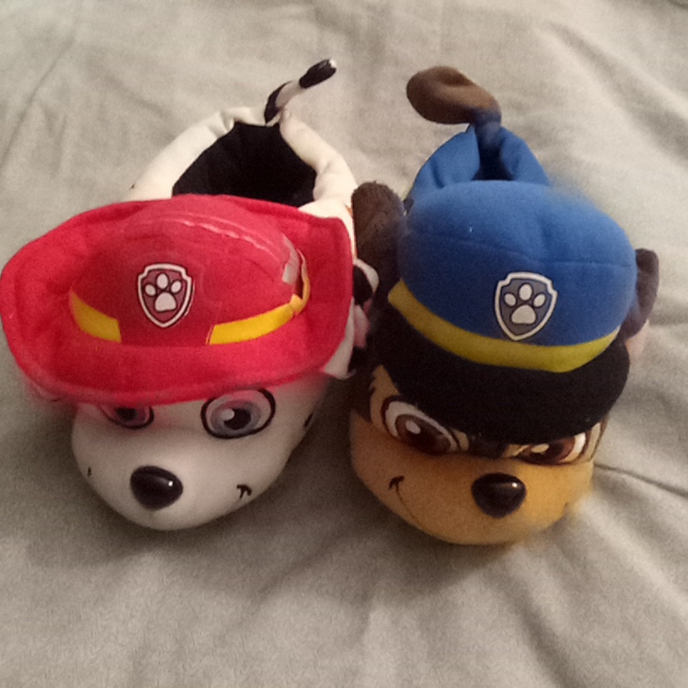 Paw Patrol Kids Slippers Size 9/10